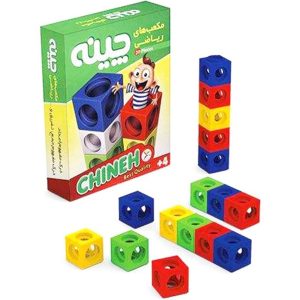 مکعبهای ریاضی چینه ۲۰ عددی با قابلیت اتصال از شش طرف برای آموزش مفاهیم پایه ریاضی به کودکان